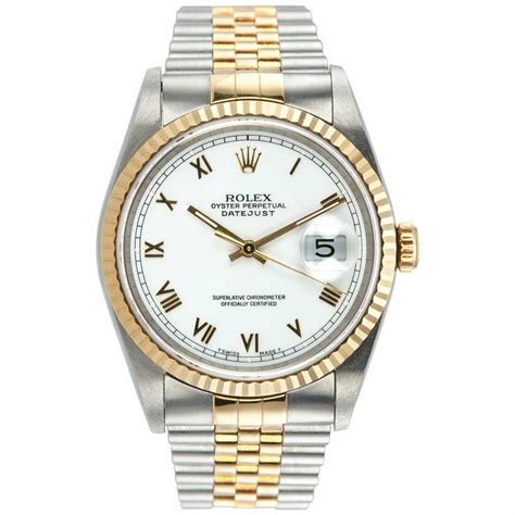 rolex datejust 16233 value - Rolex Datejust 16233 white dial.